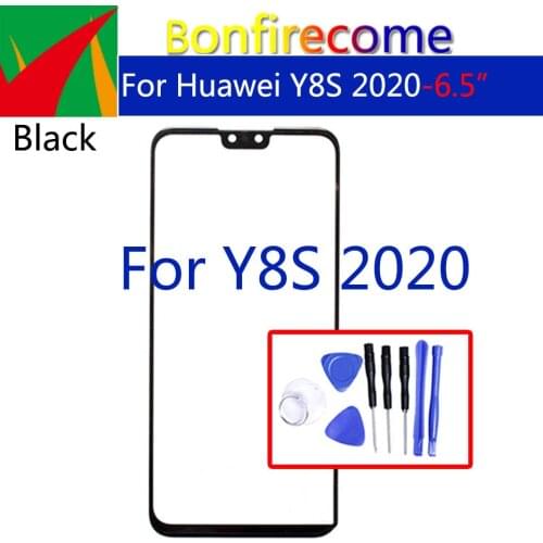 Replacement For Huawei Y8s JKM-LX1 JKM-LX2 JKM-LX3 LCD Front Touch Screen Outer Glass Lens