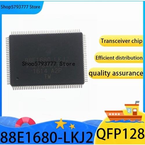 1PCS-10PCS New original authentic 88E1680-LKJ2 QFP-128 88E1680 QFP128 Ethernet transceiver chip