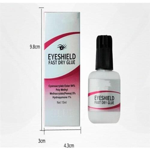 1 Pcs 2s fast drying eyelash extension glue fast drying long-lasting korea eyelash extension glue by free shipping