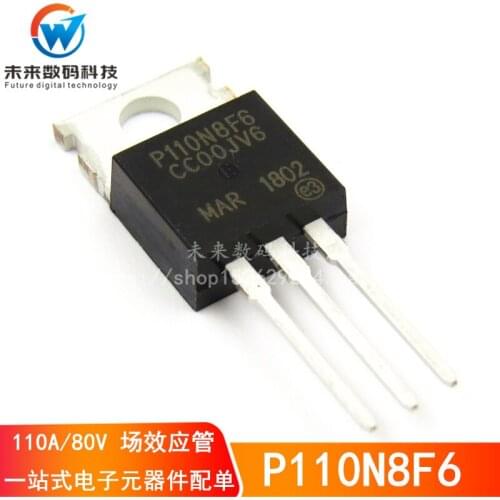 100% New&original In stock STP110N8F6 P110N8F6 110A80V TO-220 N