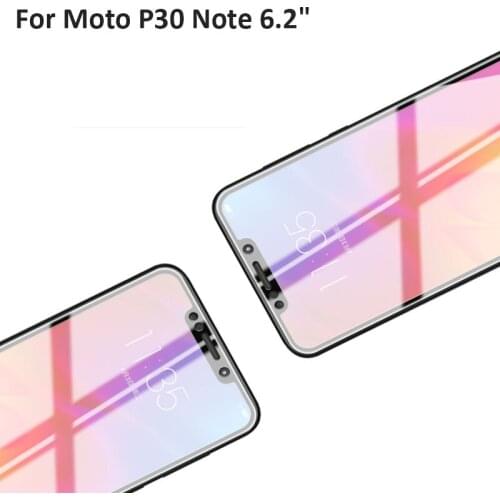 2PCS Ultra-Thin screen protector Tempered Glass For Moto P30 Note P 30 Note P30note full Screen protective For Moto One power