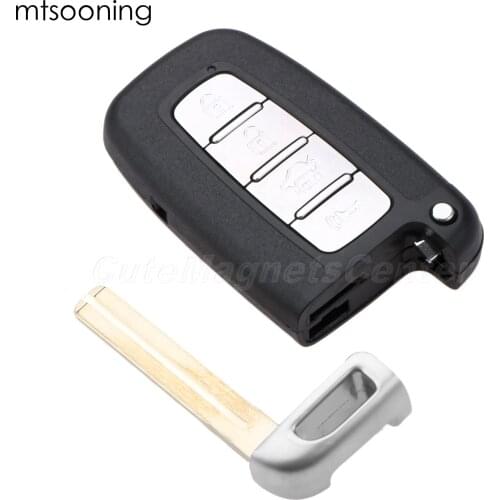 Mtsooning 4 Buttons Remote Smart Key 433Mhz SY5HMFNA04 For Veracruz Santa Fe Tucson Elantra Gt