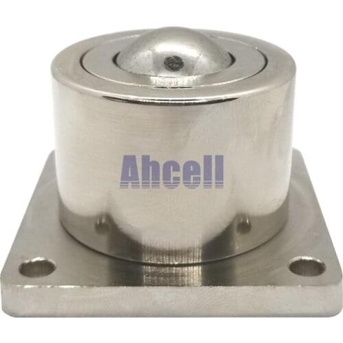 AHCELL 25mm Steel Ball SD-25 Heavy Duty flange mounting caster ball transfer unit SD25 ball conveyor bearing wheel roller