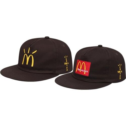 Cactus Jack Embroidery Snapback M Cotton Travis Scott Baseball Cap Men Unisex Adjustable Hip Hop Coffee Dad Hat Dorpshipping