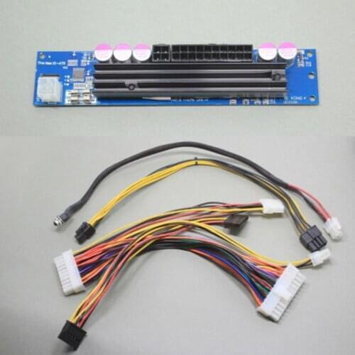 DC DC ATX Peak PSU 12V 200W Pico ATX Switch PSU 24pin 20PIN + 4PIN MINI ITX DC to Car ATX PC Power Supply For PC Computer