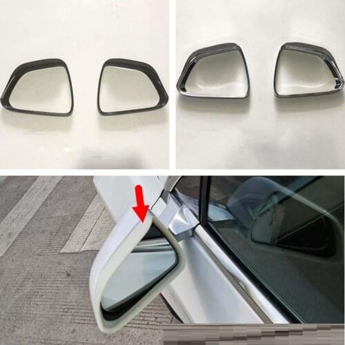 Rear view mirror rain shield For Tesla Model3 Model 3 2019 ModelY Model Y 2021 Chrome Silver Rearview mirror rain eyebrow