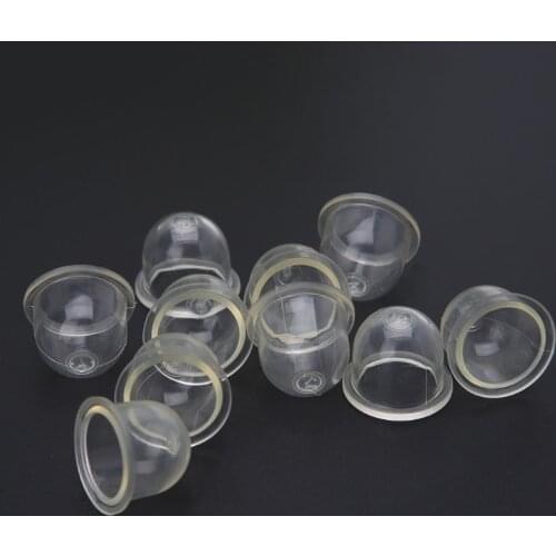 10Pcs Carburetor Parts Fuel Primer Bulb Pump Cap For Chainsaw Blower Trimmer Gardening Tools Accessories Replacements wholesale