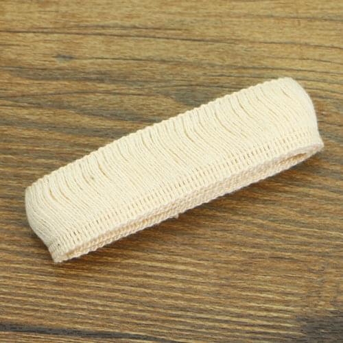 Lace cotton lace white fabric 100% cotton embroidery lace garment accessories 2.2cm wide A03