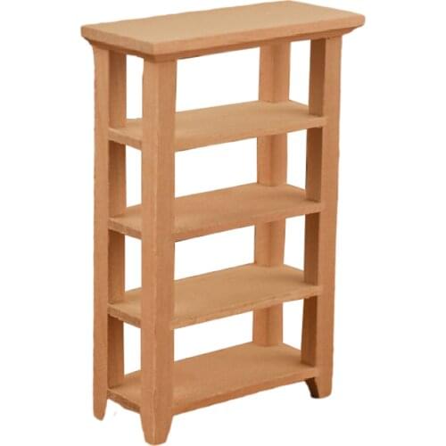 1:12 Scale Miniatures Doll House Storage Cabinet Bookcase Dinning Room Decor Accessories