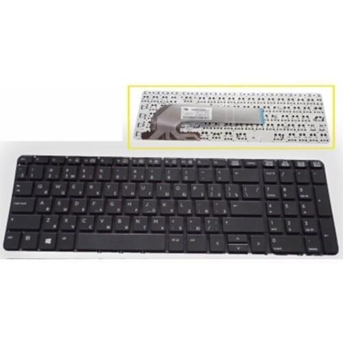 New Russian keyboard keyboard for HP PROBOOK 450 GO 450 G1 470 455 G1 450-G1 450 G2 455 G2 470 G0 G1 G2 S15 / S17 without frame