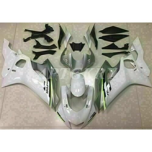 New ABS Motorcycle Fairing Kits Fit For Yamaha YZF 600 R6 2017 2018 2019 2020 R6 17 18 19 20 Bodywork set White