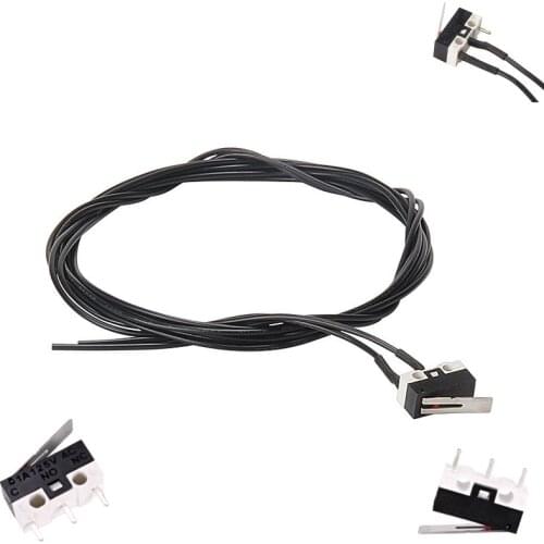MEGA 3pcs 2pcs Micro Limit Switch End Stop MK7 MK8 1A 125V AC Limited Endstop with 1M Cable 3D Printers Parts Mini for Makerbot
