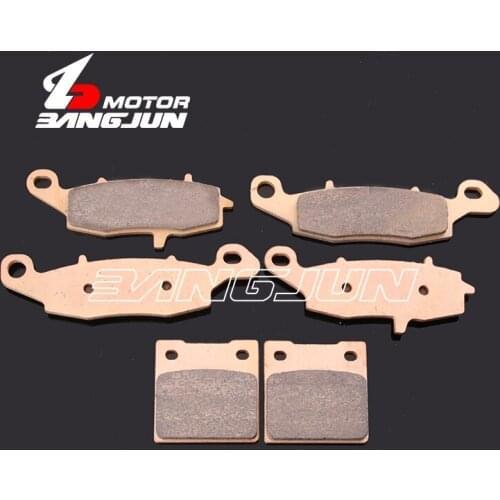 Motorcycle Front Rear Metal Brake Pads For SUZUKI SV400 2000-2002 SV650 1999-2002