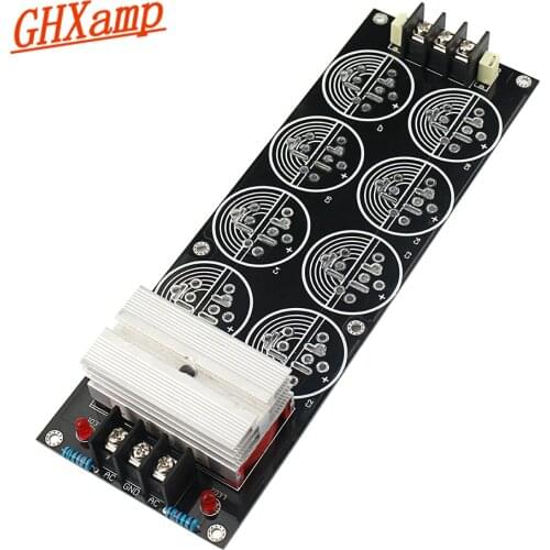 GHXAMP 50A 1000V Amplifier Rectifier Filter Board 8 capacitor 35mm High Power Dual Power Supply Board