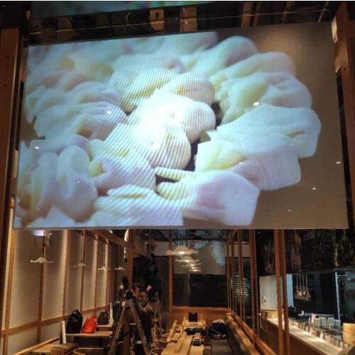 DfLabs A4 size dark gray Rear projection foil, Rear projection screen transparent/white/gray/dark gray