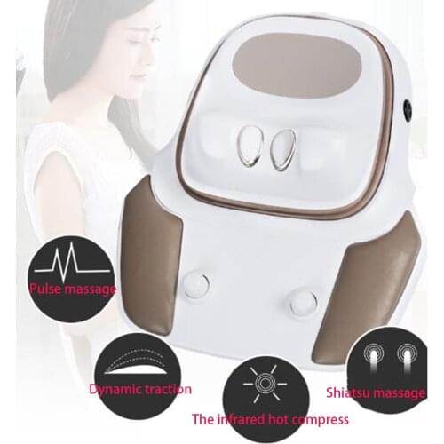 HANRIVER Cervical pillow repair traction correction of adult physical therapy massager hot compress neck pillow J1932