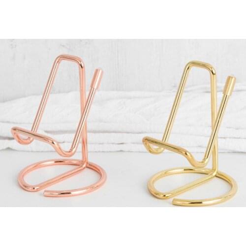 Fine Workmanship One-line Forming Tablet Mount Stand Support Bracket for Table