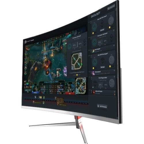 144hz 32 Inch Monitor Curved Surface 4K 16:9 Video Game Computer Display For Gaming