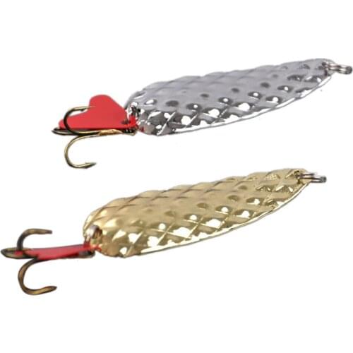 2P alloy alloy hard bait with sound slice swing type carp fishing tackle spinner long shot hard bait W