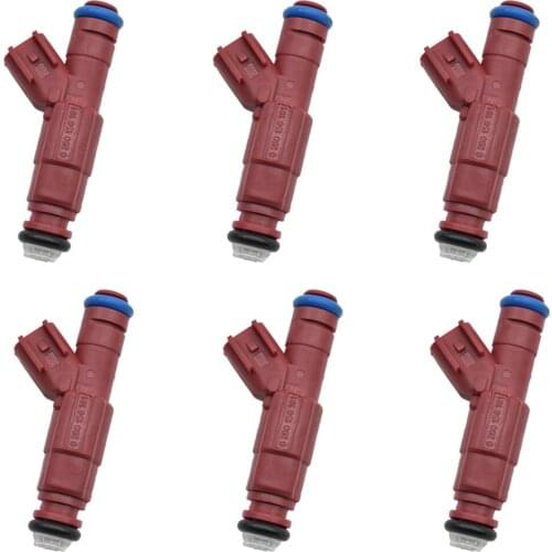 6pc/lot 0280156161 3S4G-AB fuel injector for MERCURY MILAN PREMIER 2.3L L4 2006~2007