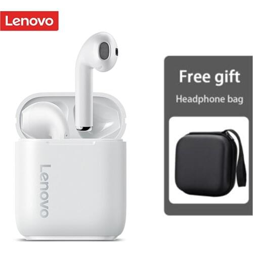 Lenovo LP2 Wirless Bluetooth 5.0 Earphones Stereo Bass Touch Control Wireless Headphone Sports Earbuds Waterproof Headset Mic