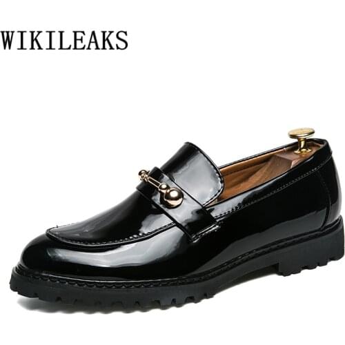 Coiffeur Wedding Shoes Men Formal Classic Shoes Men Elegant Italian Brand Dress Shoes Men Oxford Sepatu Slip On Pria Ayakkabi
