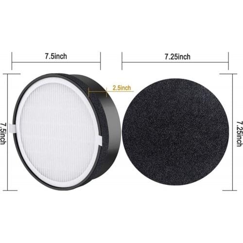 Hepa filter replacements For Levoit Air Purifier LV-H132 LV-H132-RF Activated Carbon filter parts cleaning Air Purifier Part