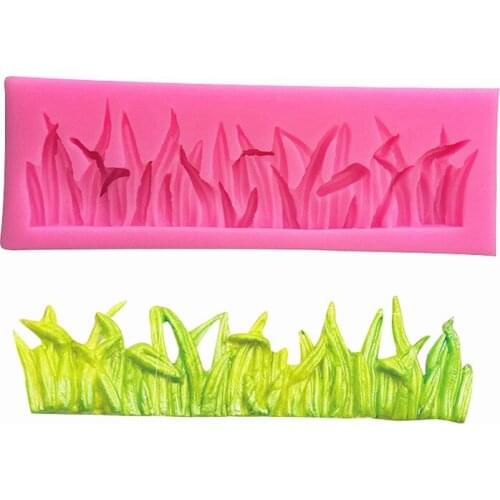 DIY Sugar craft Cake Vintage Petal grass Silicone Mold Fondant Mold Cake decorating Tools Gum paste Mold