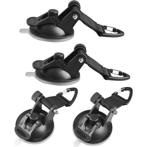 2Pcs Outdoor Car Window Glass Tent Suction Cup Hook Fixing Buckle for Camping