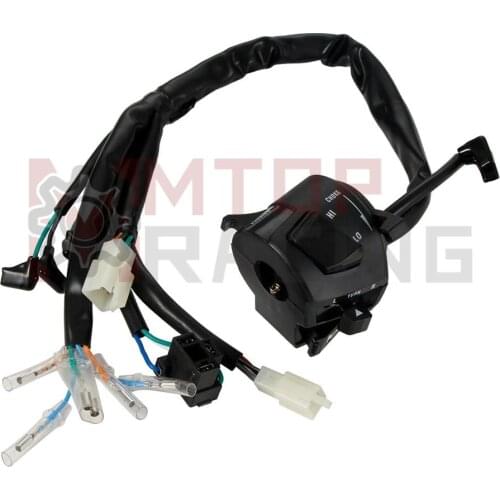 LHD Turn Signal Light Choke Horn Switch Cable For Honda CB400SF NC31 1992 1993 1994 Left 35200-MY9-690