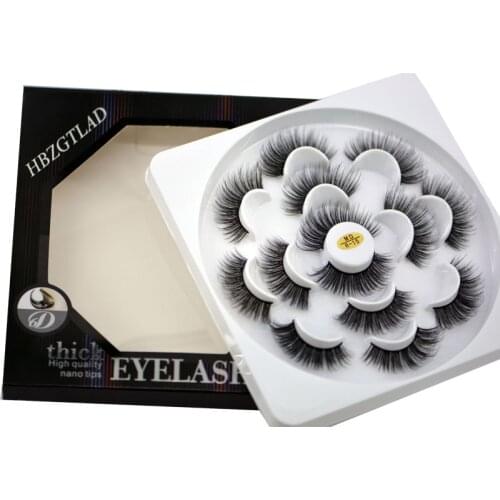 2019 New Mink Lashes 3D Mink Eyelashes Cruelty free Lashes Handmade Reusable Natural Eyelashes Popular False Lashes Makeup