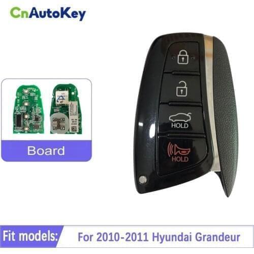 CN020153 Original For 2010-2011 Hyundai Grandeur 3+1 button remote key 434MHZ 4D70+dst40 Model