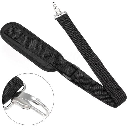 Black Strimmer Shoulder Harness For Strap Brush Cutter Trimmer W/Carry Hook