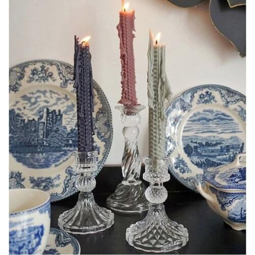 Candle Holders for Home Decor Glass Wedding Centerpieces Candlestick Holder Candlestick Holder