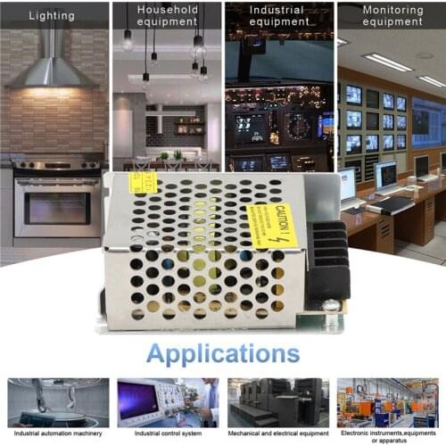 CARPRIE Power Converter AC 110V-220V TO DC 12V 24W 2A Switch Power Supply Driver Adapter LED Strip Light je10