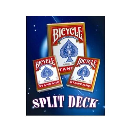 Split Deck - trick, card magic Magic tricks,accessories,gimmick,classic toys,mentalism