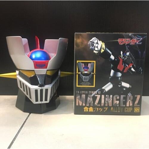 Ready Player One Creative Dual purpose MAZINGER Z Transformation Robot 420ml PC + Stainless Steel Mugs Cup Office Water Cup
