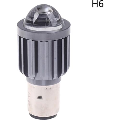 LED Motorcycle Headlight Bulbs Hi Lo Beam Motorbike 3000K 6000K Scooter ATV Accessories Condensing Len Fog Lights White