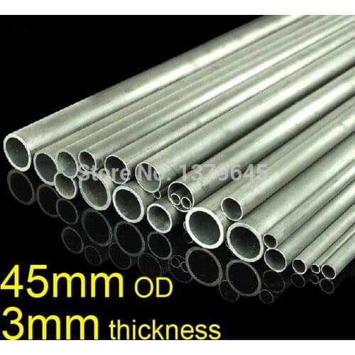45mm OD 3mm thickness 45*3*500 GR2 titanium tube TA2 titanium alloy pipe anti-corrosion high temperature pressure Ti tubing