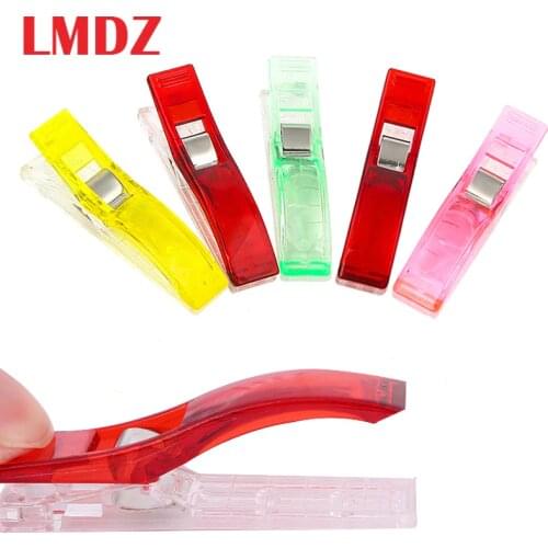 Fabric Quilting Craft Sewing Knitting Clips Home Office Supply Mixed Plastic Wonder Clips Holder for DIY Patchwork