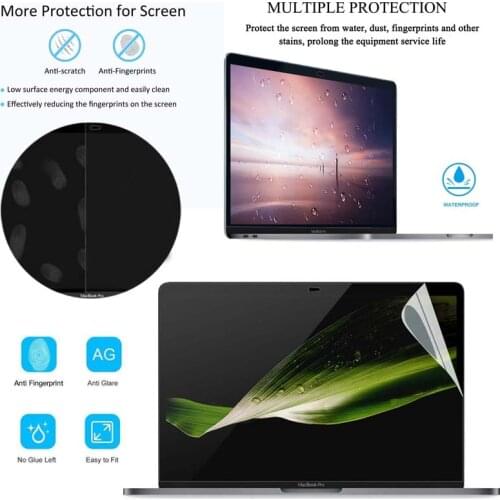 Laptop Screen Protector for MacBook Pro 13"(A1708)/NEW AIR 13 (A1932)/Pro 13" Touch Bar(A1706/A1989) Ultra-thin Protective Film