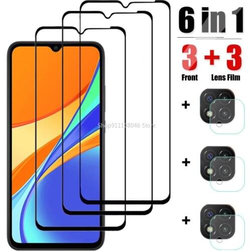 Protective Glass Redmi 9C NFC Protection Glass For Xiaomi Redmi 9C Camera Tempered Screen Protector On Xiomi Xaiomi Redmi9C Film