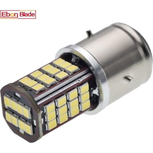 1Pcs BA21D 30SMD LED Motorbike Motorcycle Headlight Bulb Hi/Lo Beam Car Auto Scooter Moped ATV Head Light Globe White 6V 12V DC