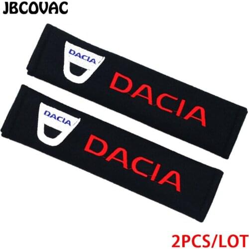 2pcs/lot Car Accessories Auto Stickers Covers Car Styling Case For Dacia Duster Logan Sandero Lodgy Stepway Mcv 2 Emblems Badge