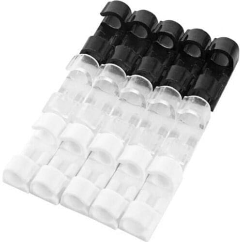 20pcs Wire Fixed Clips Network Cables Holder Clamp USB Line Cord Organizer Charging Wire Cable Winder Line Fixing Clamp Clips