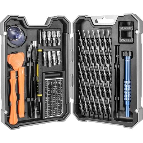 55 in 1 Screwdriver Set of Screw Driver Bit Set Multi-function Precision Mobile Phone Repair Device Hand Tools Torx Hex