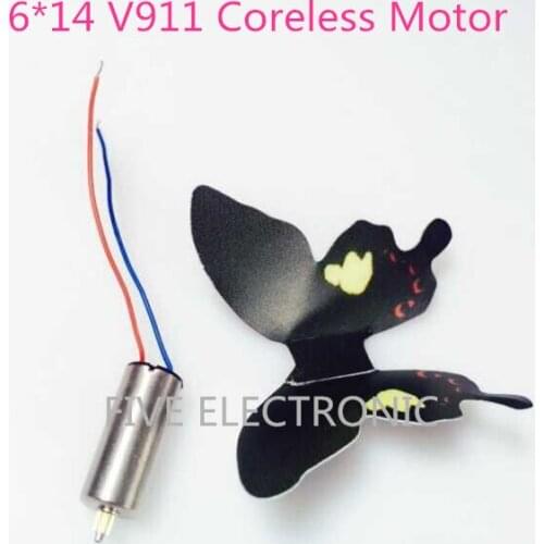 6*14 V911 Coreless Motor ,0614Micro DC motor, use for RC plane Model/whirlybird,DIY Models