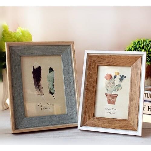 American photo photo frame 6 inch 7 inch 8 inch 10 inch A4 decorative ornaments creative picture frame wall photo frame set