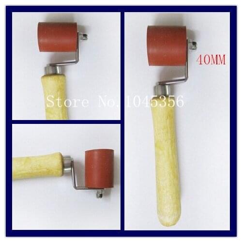 Free ship 40mm Silicone Ball Bearing Pressure Seam Rollers Silica gel pressure roller for Hot Air Plastic welding gun