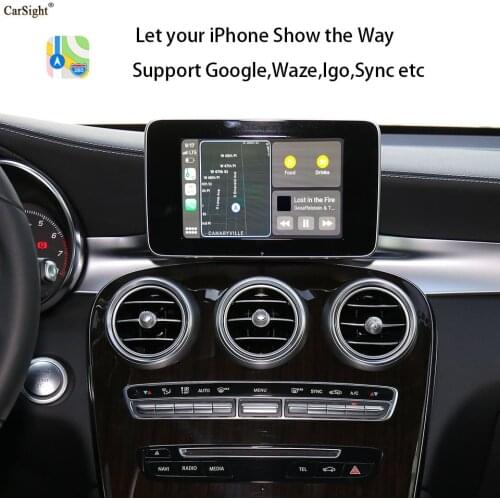 Wireless Apple Carplay Android auto adapter interface For Mercedes-Benz Class GLA X156 Class GLC X253 Class GLE C292 NTG5.0 OS